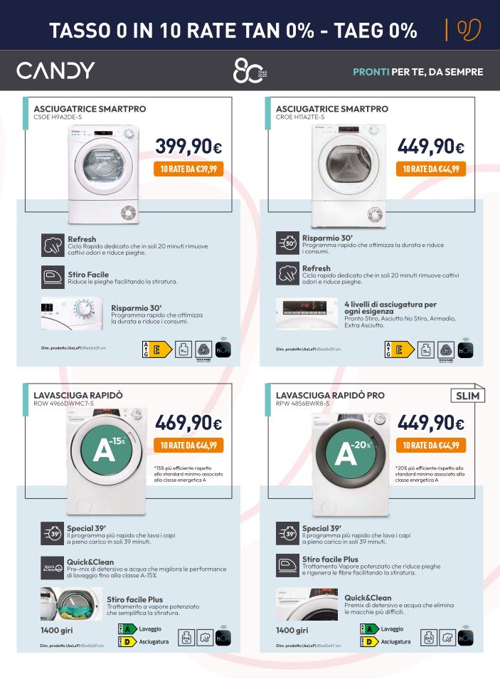unieuro - Volantino Unieuro - Speciale Asciugatrici Sfoglia lo speciale valido dal 17/10 al 05/11 - page: 11