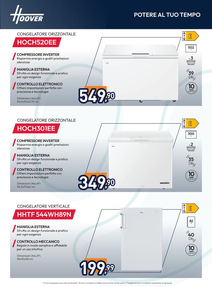 unieuro - Volantino Unieuro - Speciale Congelazione Sfoglia lo speciale valido dal 18/10 al 30/10 - page: 3