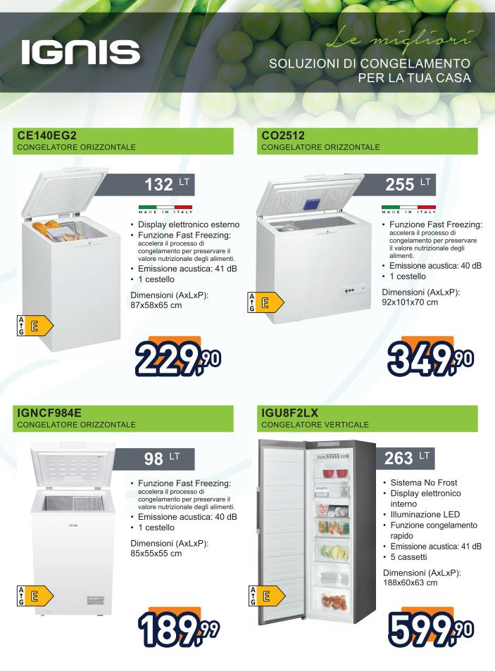 unieuro - Volantino Unieuro - Speciale Congelazione Sfoglia lo speciale valido dal 18/10 al 30/10 - page: 4