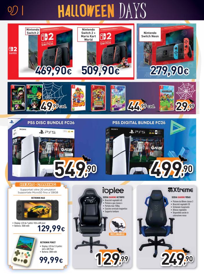 unieuro - Volantino Unieuro - Halloween Days valido dal 27/10 al 03/11 - page: 22 unieuro - Volantino Unieuro - Halloween Days valido dal 27/10 al 03/11 - page: 22
