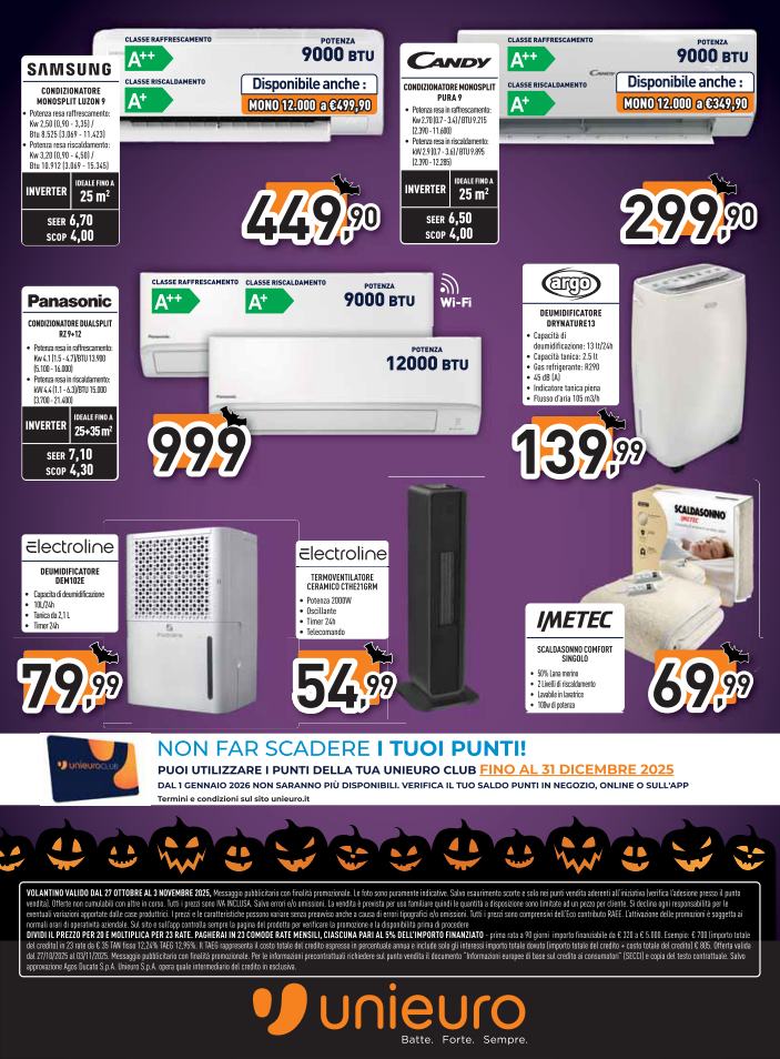 unieuro - Volantino Unieuro - Halloween Days valido dal 27/10 al 03/11 - page: 28 unieuro - Volantino Unieuro - Halloween Days valido dal 27/10 al 03/11 - page: 28