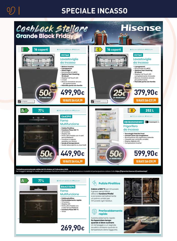 unieuro - Volantino Unieuro - Speciale Incasso Sfoglia lo speciale valido dal 27/10 al 16/11 - page: 10