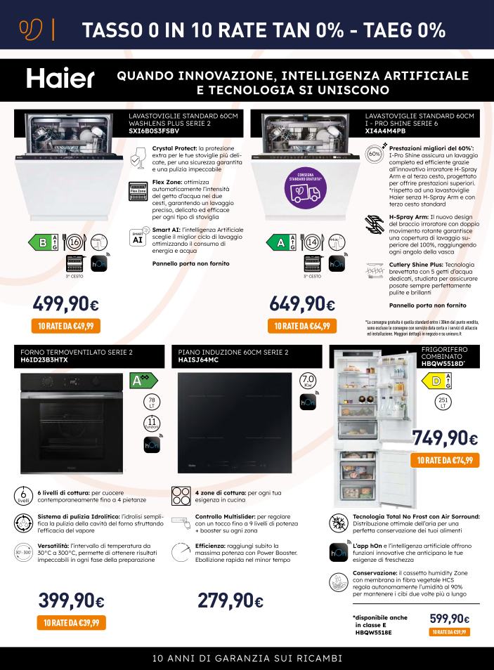 unieuro - Volantino Unieuro - Speciale Incasso Sfoglia lo speciale valido dal 27/10 al 16/11 - page: 4