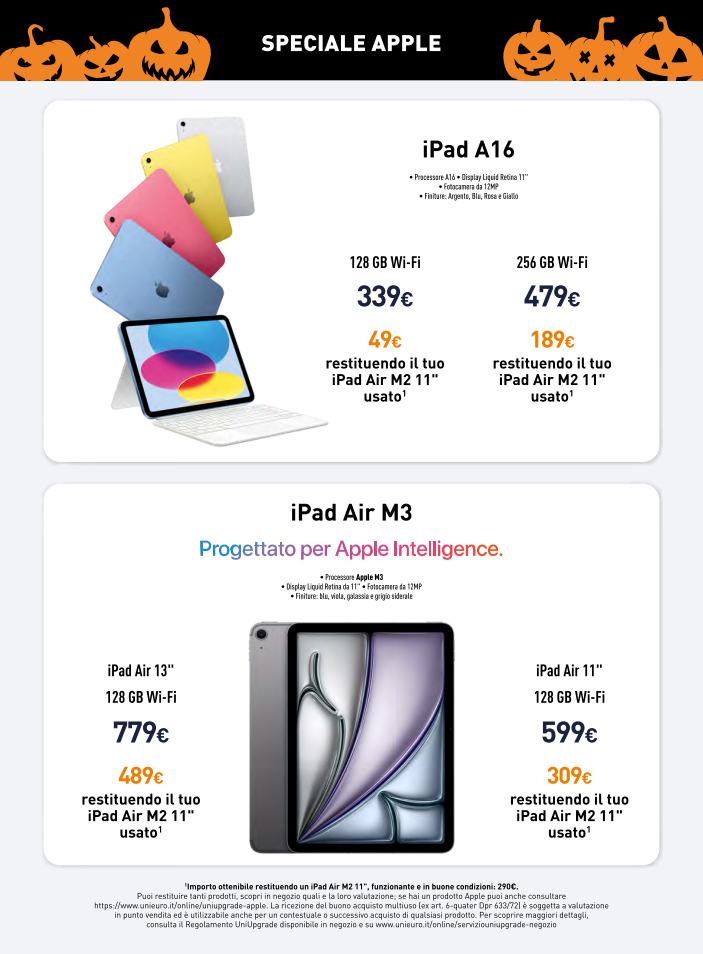 unieuro - Volantino Unieuro - Apple valido dal 30/10 al 05/11 - page: 15