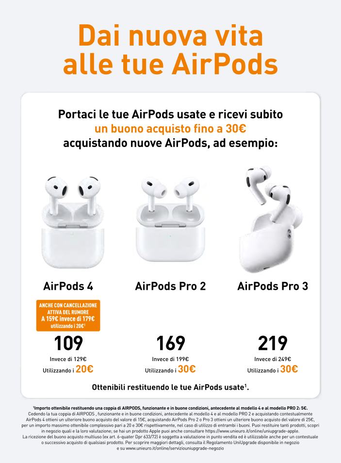 unieuro - Volantino Unieuro - Apple valido dal 30/10 al 05/11 - page: 8