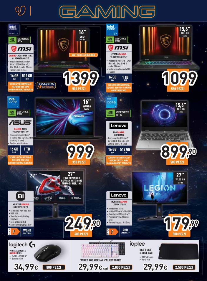 unieuro - Volantino Unieuro - Black Friday valido dal 04/11 al 11/11 - page: 14