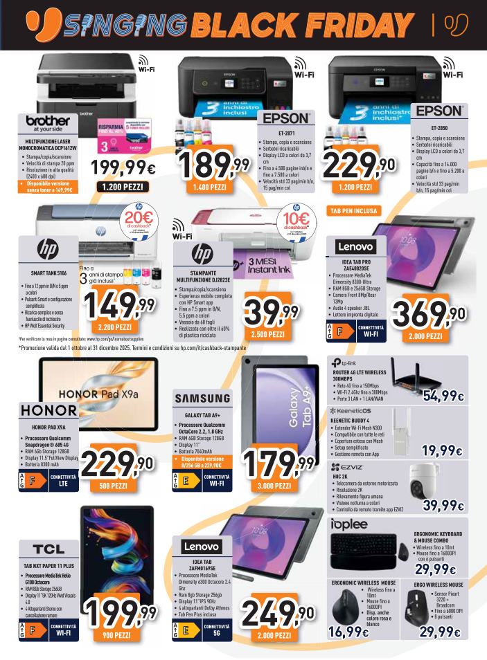 unieuro - Volantino Unieuro - Black Friday valido dal 04/11 al 11/11 - page: 13