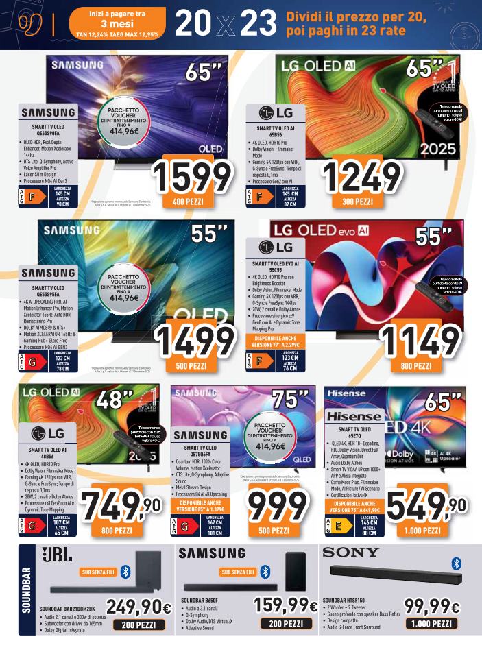 unieuro - Volantino Unieuro - Black Friday valido dal 04/11 al 11/11 - page: 2