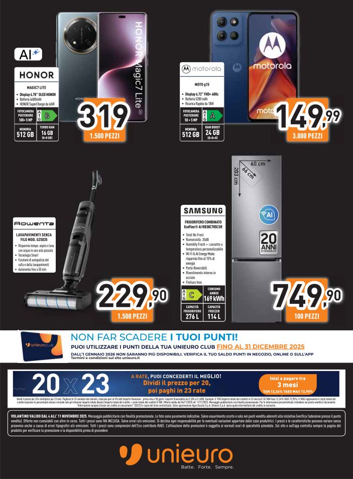 unieuro - Volantino Unieuro - Black Friday valido dal 04/11 al 11/11 - page: 25