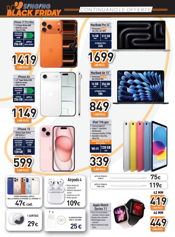 unieuro - Volantino Unieuro - Black Friday valido dal 19/11 al 25/11 - page: 20