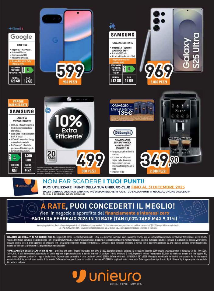 unieuro - Volantino Unieuro - Black Friday valido dal 19/11 al 25/11 - page: 34