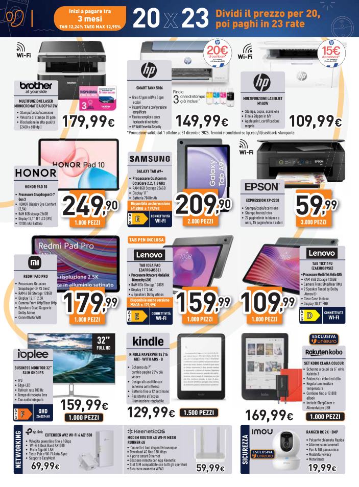 unieuro - Volantino Unieuro - Black Friday valido dal 26/11 al 04/12 - page: 20