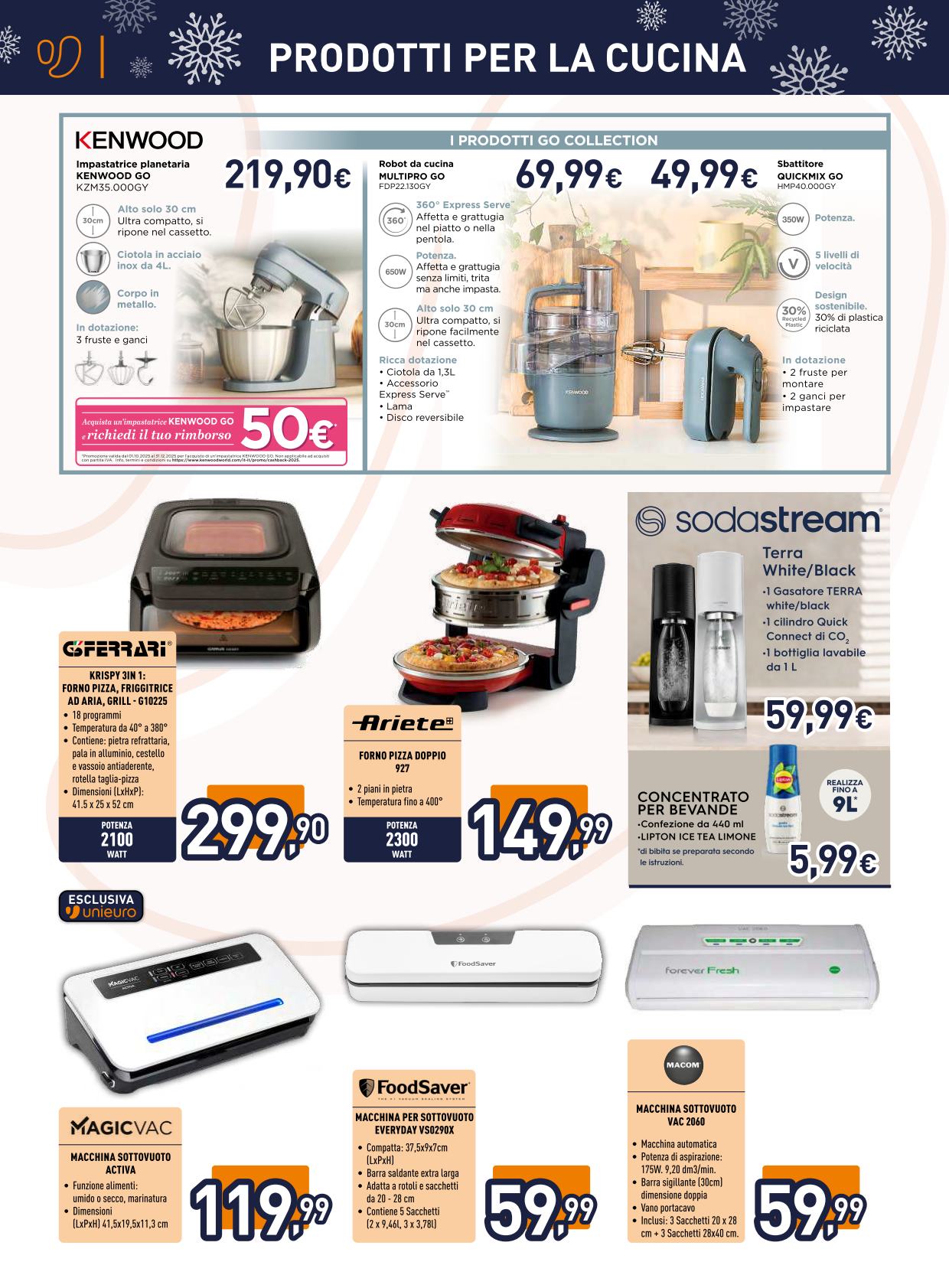 unieuro - Volantino Unieuro - Speciale Piccoli Elettrodomestici valido dal 06/12 al 28/12 - page: 8