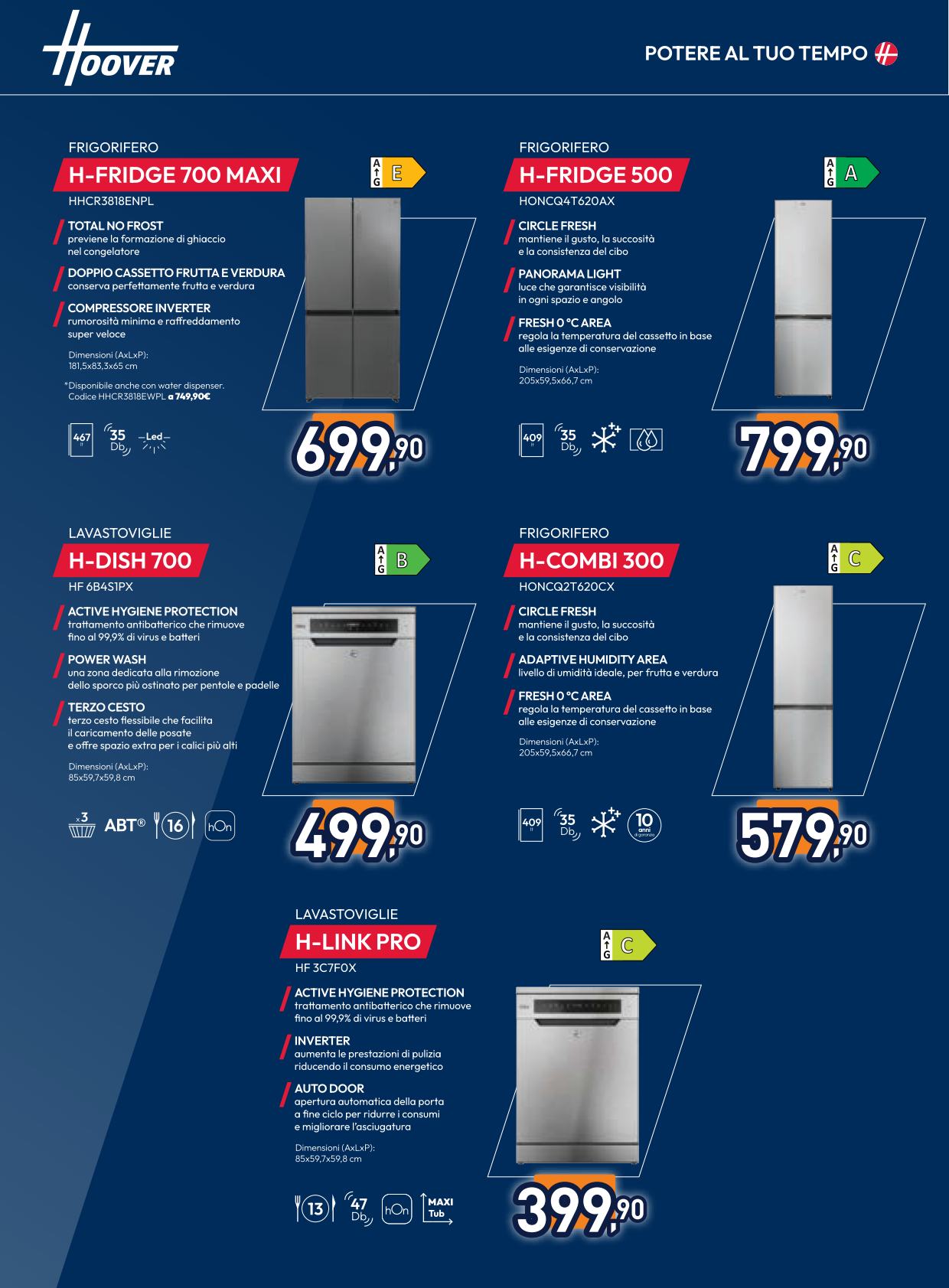 unieuro - Volantino Unieuro - Speciale Candy Hoover valido dal 05/12 al 24/12 - page: 2