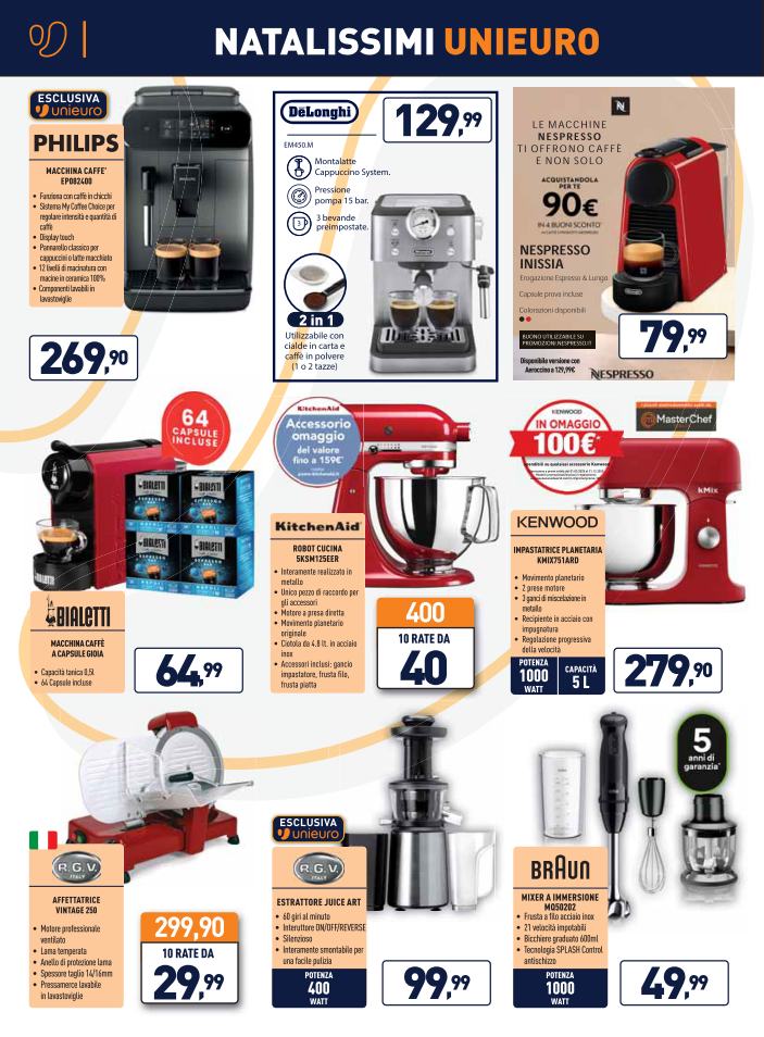 unieuro - Volantino Unieuro - Natalissimi valido dal 15/12 al 24/12 - page: 22