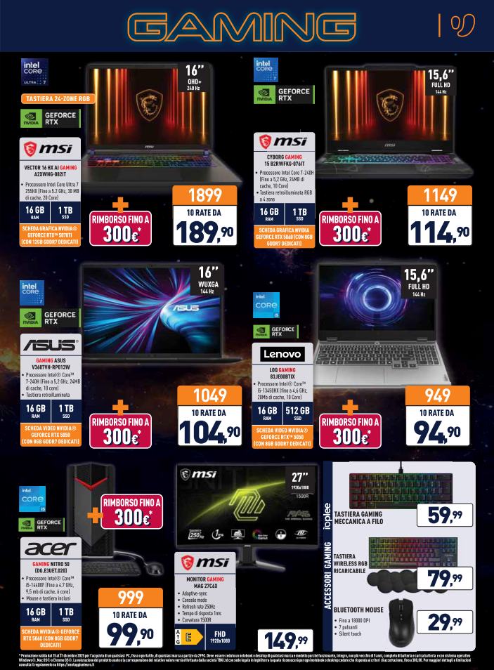 unieuro - Volantino Unieuro - Natalissimi valido dal 15/12 al 24/12 - page: 17