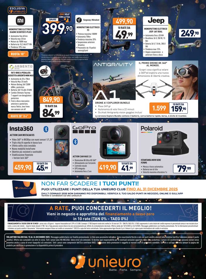 unieuro - Volantino Unieuro - Natalissimi valido dal 15/12 al 24/12 - page: 29