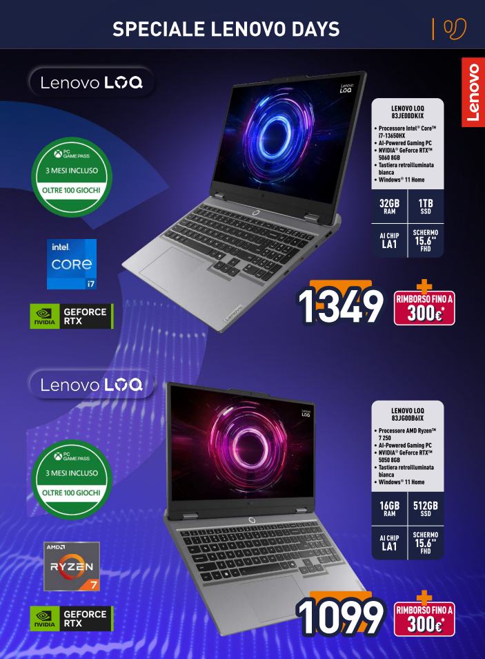 unieuro - Volantino Unieuro - Speciale Lenovo valido dal 15/12 al 30/12 - page: 7