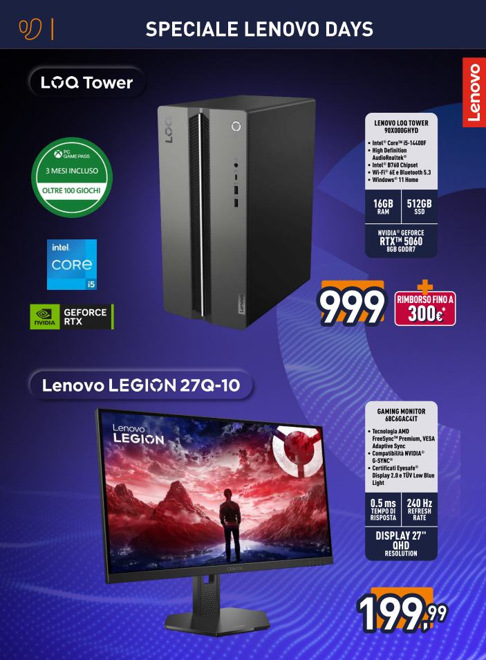 unieuro - Volantino Unieuro - Speciale Lenovo valido dal 15/12 al 30/12 - page: 6