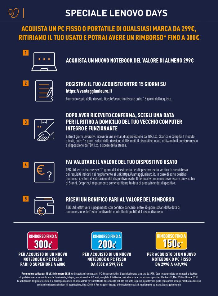 unieuro - Volantino Unieuro - Speciale Lenovo valido dal 15/12 al 30/12 - page: 10