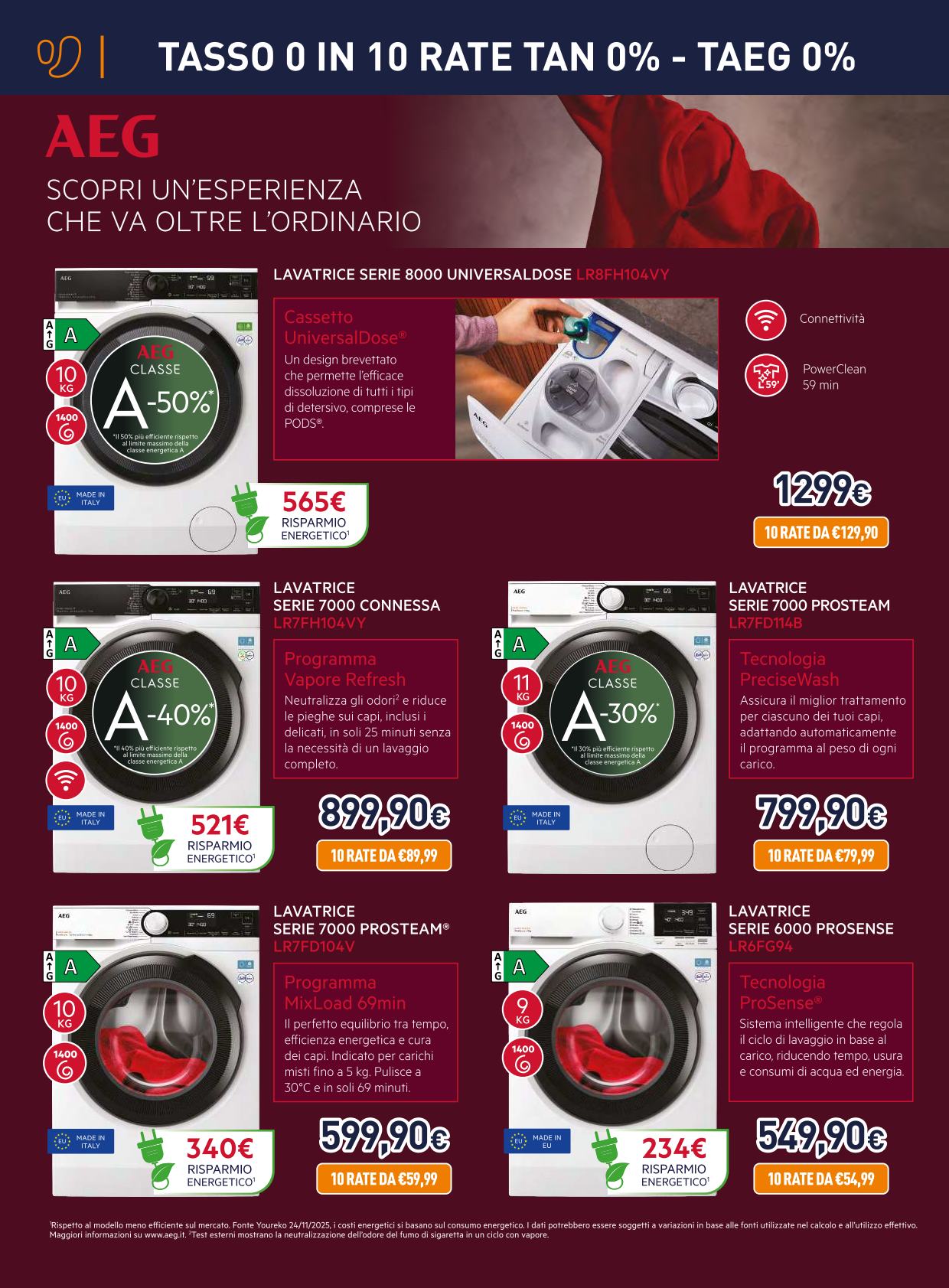 unieuro - Volantino Unieuro - Speciale Electrolux valido dal 27/12 al 15/01 - page: 6