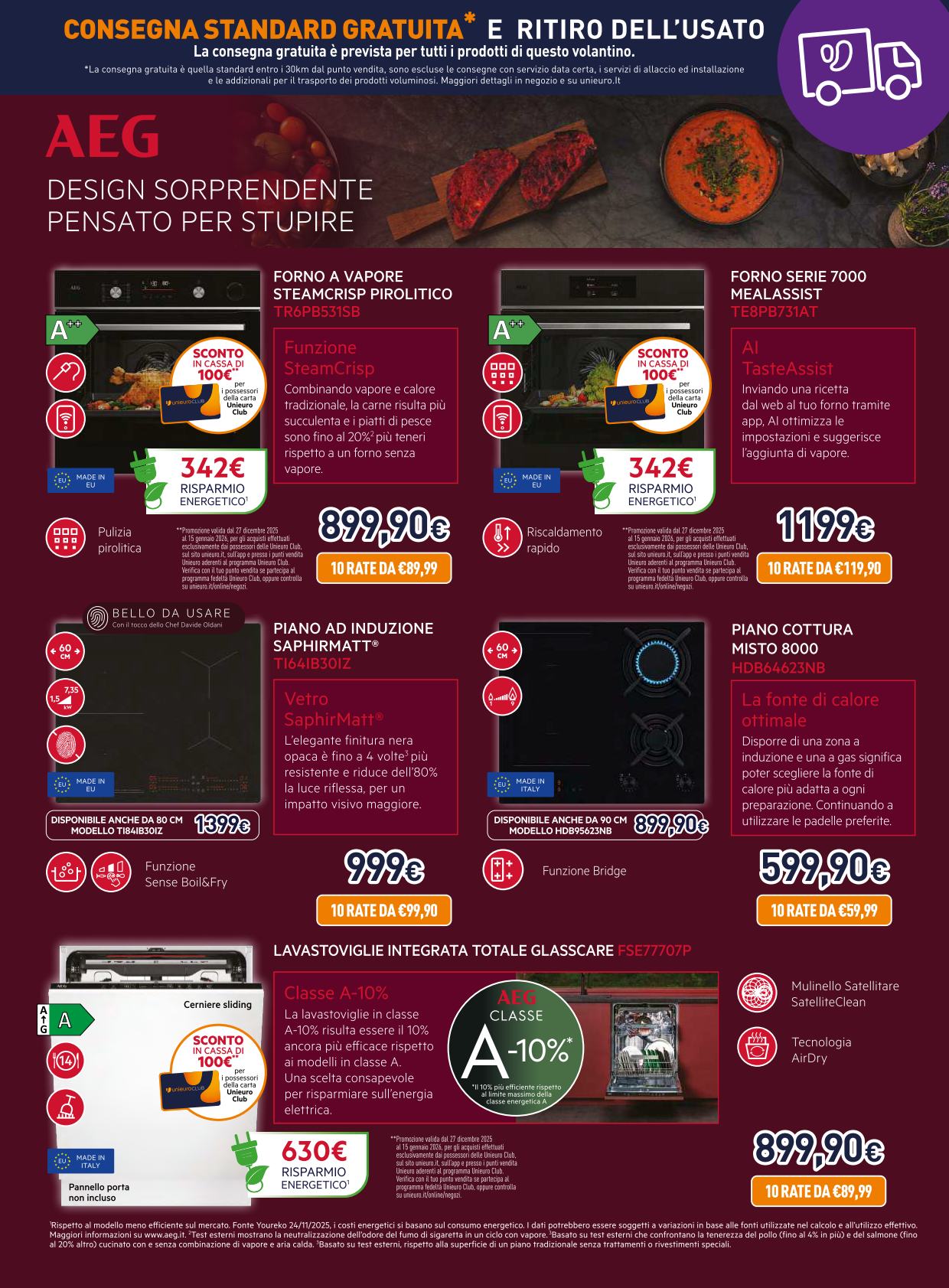 unieuro - Volantino Unieuro - Speciale Electrolux valido dal 27/12 al 15/01 - page: 7