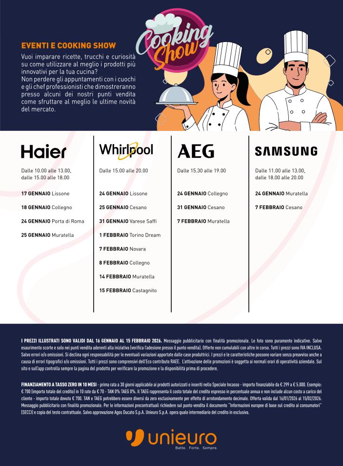 unieuro - Volantino Unieuro - Speciale Incasso valido dal 16/01 al 15/02 - page: 26