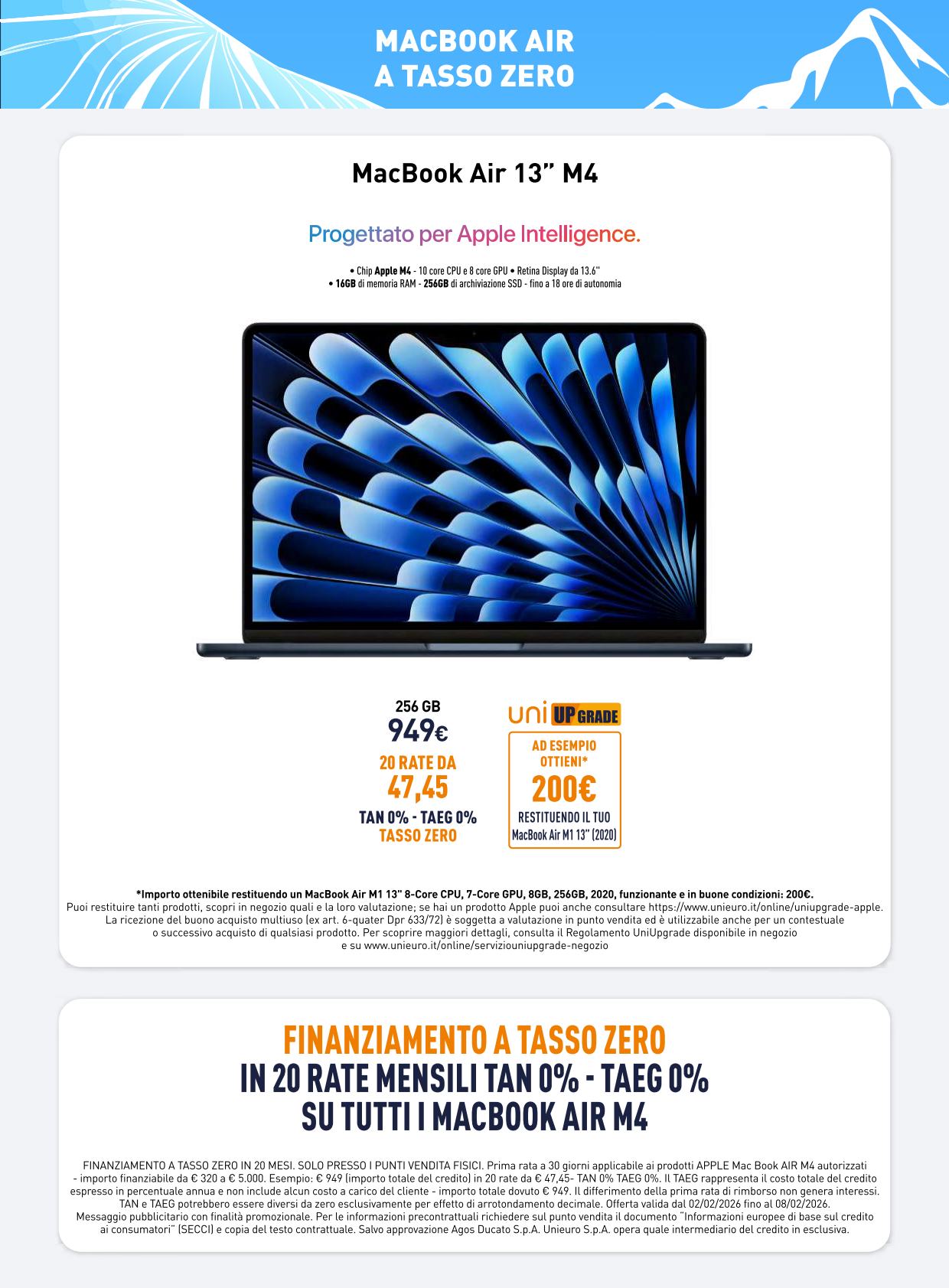 unieuro - Volantino Unieuro - Speciale Apple valido dal 02/02/2026 al 08/02/2026 - page: 10
