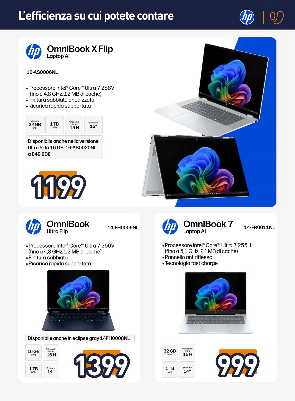 unieuro - Volantino Unieuro - Speciale HP valido dal 16/02/2026 al 01/03/2026 - page: 9