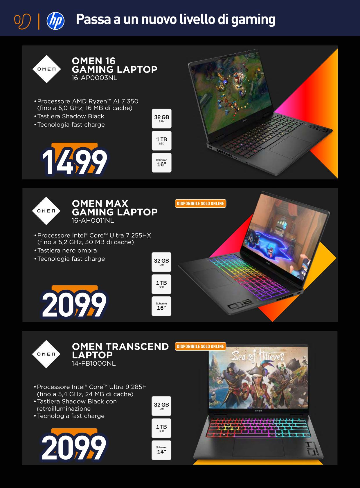 unieuro - Volantino Unieuro - Speciale HP valido dal 16/02/2026 al 01/03/2026 - page: 16