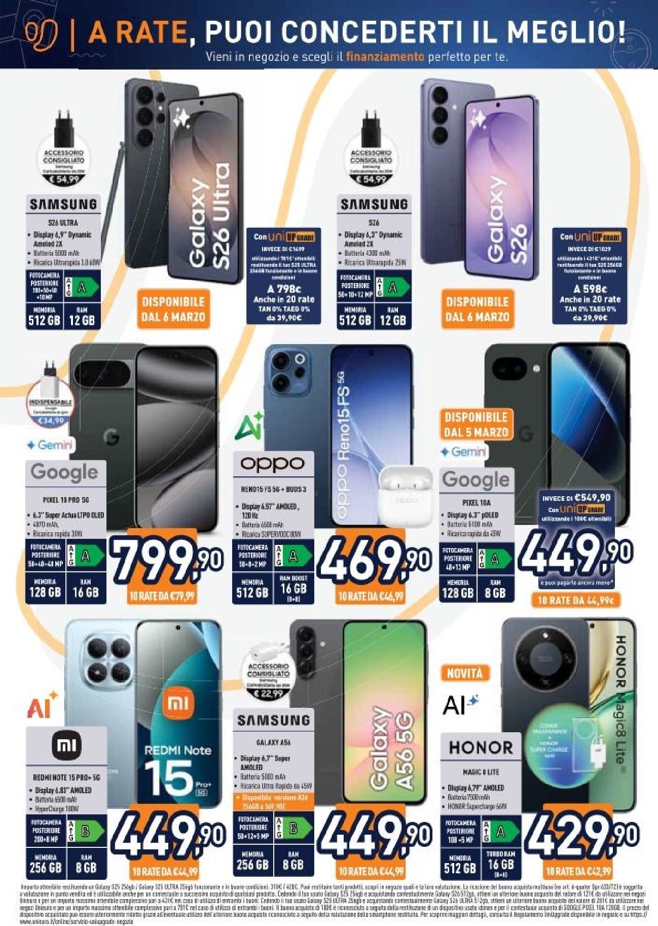 unieuro - Volantino Unieuro valido dal 27/02/2026 al 19/03/2026 - page: 28