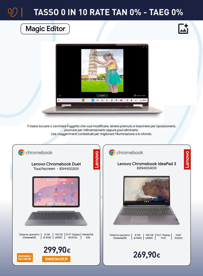 unieuro - Volantino Unieuro - Speciale Chromebook valido dal 27/02/2026 al 19/03/2026 - page: 4