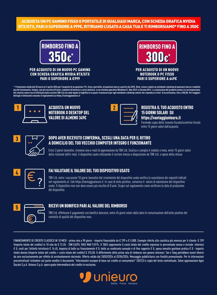 unieuro - Volantino Unieuro - Speciale Gaming valido dal 20/03/2026 al 02/04/2026 - page: 9