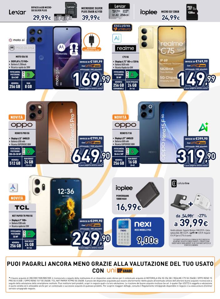 unieuro - Volantino Unieuro valido dal 20/03/2026 al 02/04/2026 - page: 16