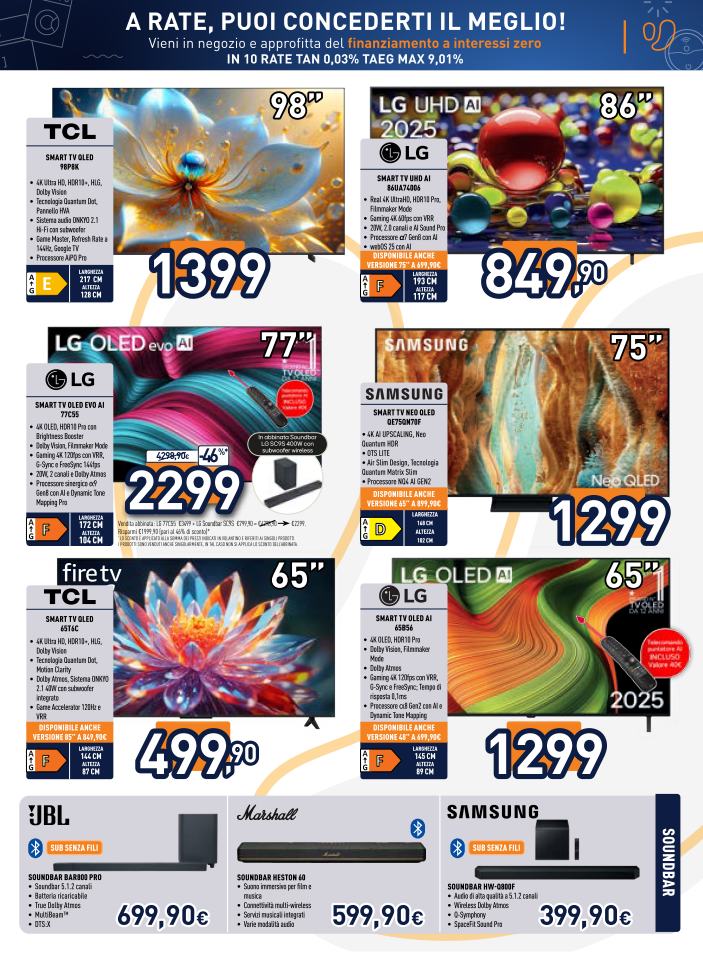 unieuro - Volantino Unieuro valido dal 20/03/2026 al 02/04/2026 - page: 21