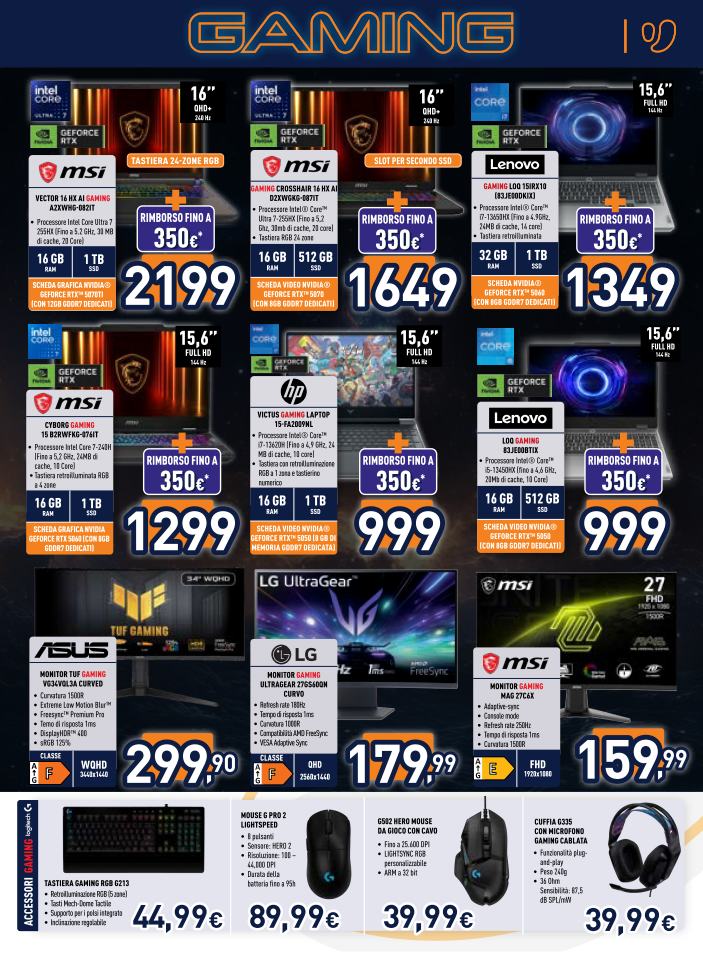 unieuro - Volantino Unieuro valido dal 20/03/2026 al 02/04/2026 - page: 11