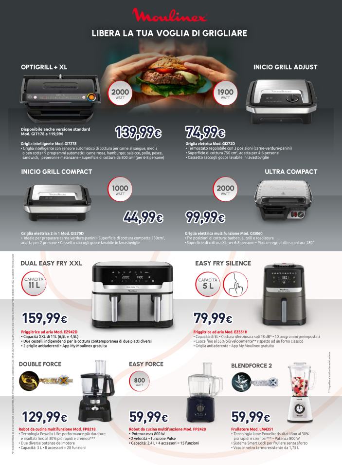unieuro - Volantino attuale di Unieuro - Speciale Piccoli Elettrodomestici valido dal venerdì 03/04/2026 al domenica 19/04/2026 - page: 7