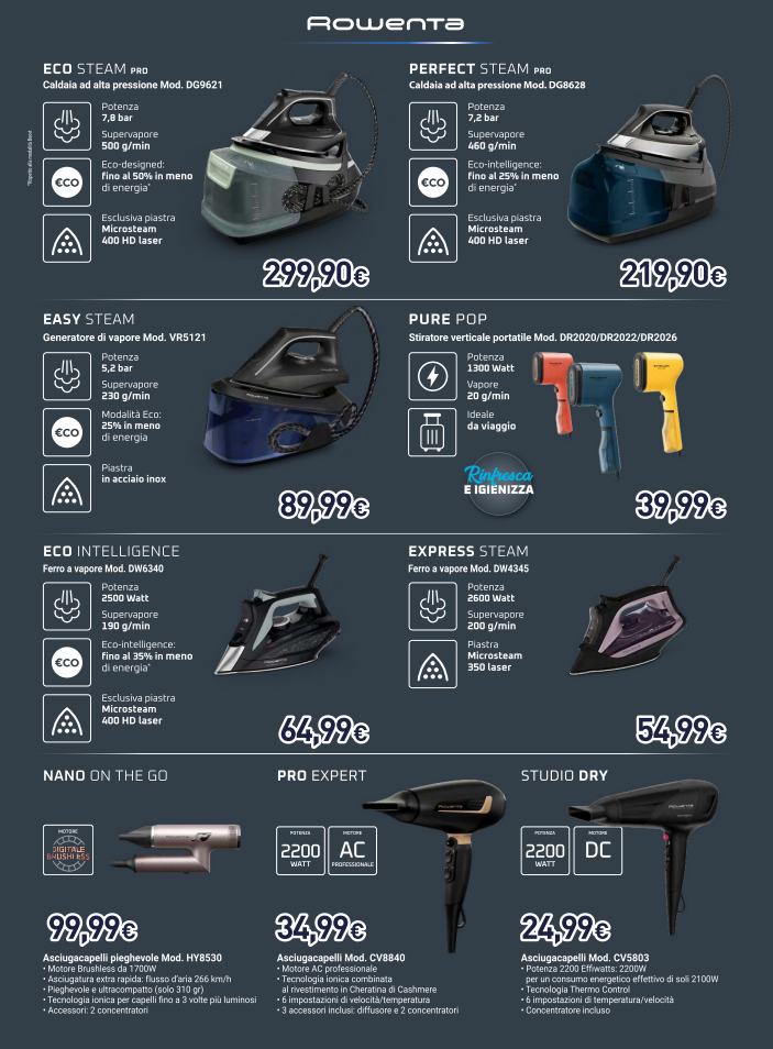 unieuro - Volantino attuale di Unieuro - Speciale Piccoli Elettrodomestici valido dal venerdì 03/04/2026 al domenica 19/04/2026 - page: 17