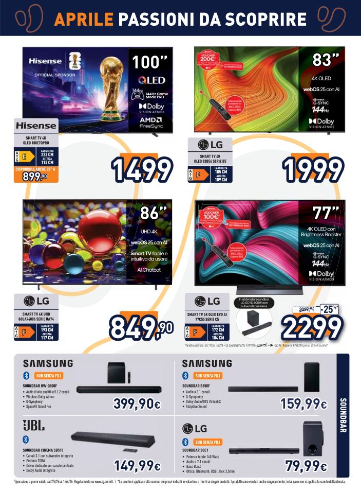 unieuro - Volantino attuale di Unieuro valido dal venerdì 17/04/2026 al giovedì 30/04/2026 - page: 3