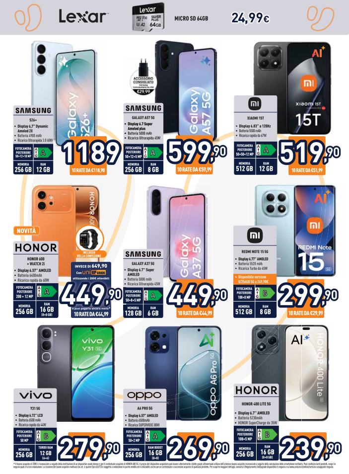 unieuro - Volantino attuale di Unieuro valido dal giovedì 30/04/2026 al giovedì 21/05/2026 - page: 30