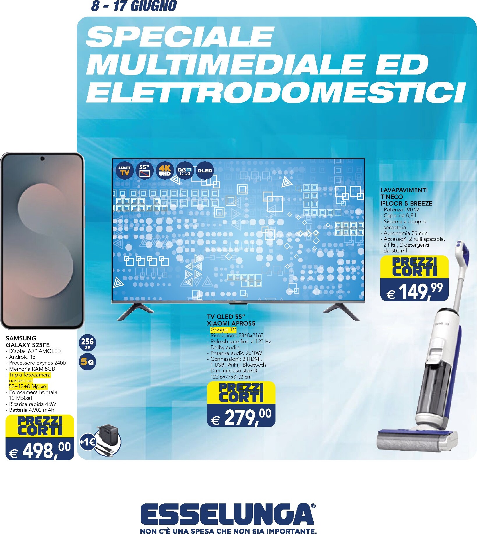 esselunga - Volantino attuale di Esselunga - Multimediale valido dal lunedì 08/06/2026 al mercoledì 17/06/2026