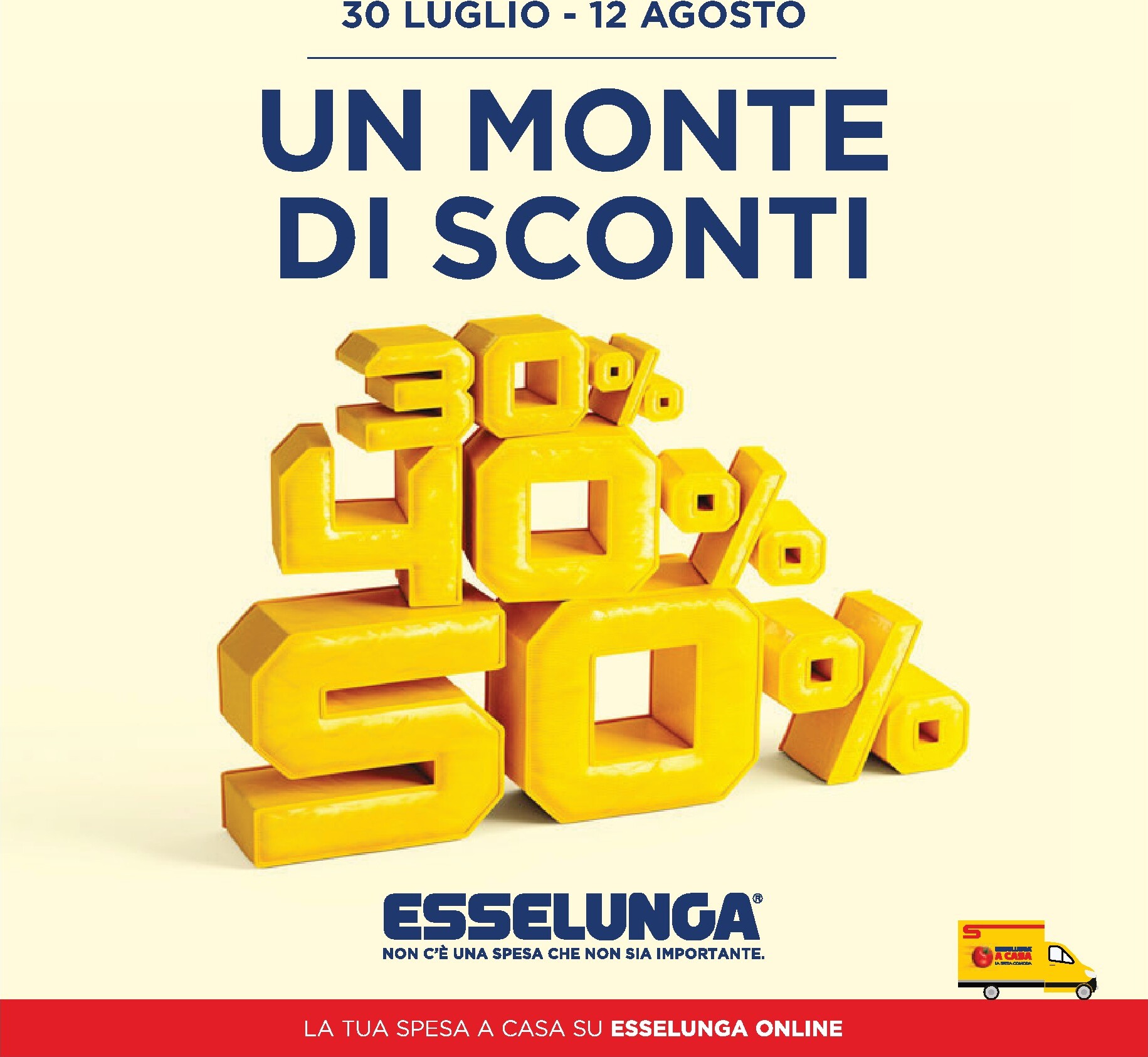 esselunga - Volantino attuale di Esselunga valido dal giovedì 30/07/2026 al mercoledì 12/08/2026