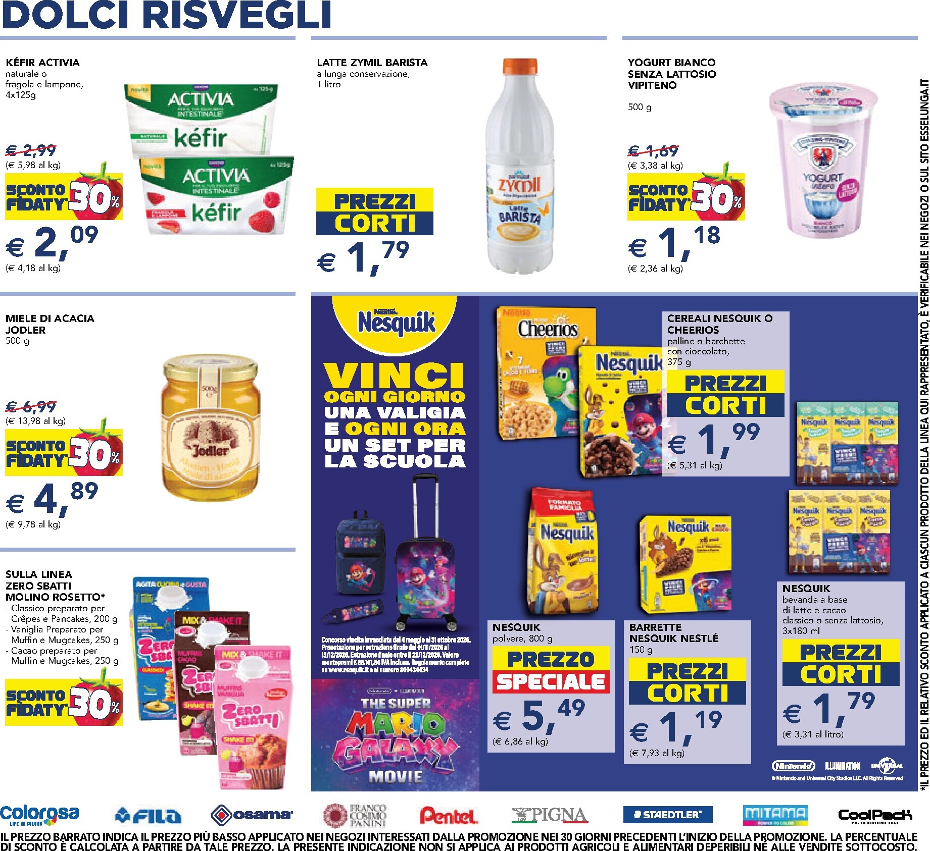 esselunga - Volantino attuale di Esselunga - Scuola e Colazione valido dal lunedì 24/08/2026 al mercoledì 09/09/2026 - page: 21