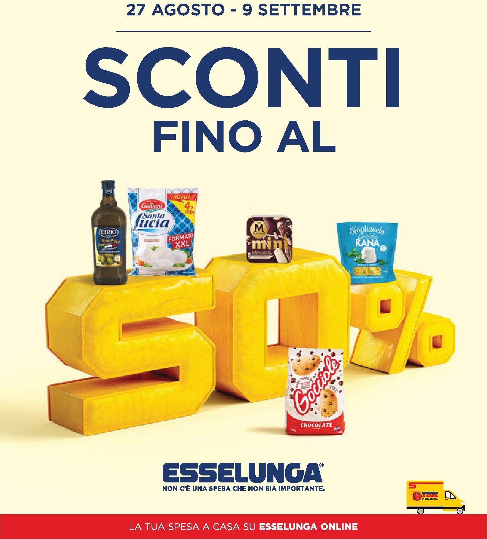 esselunga - Volantino attuale di Esselunga valido dal giovedì 27/08/2026 al mercoledì 09/09/2026