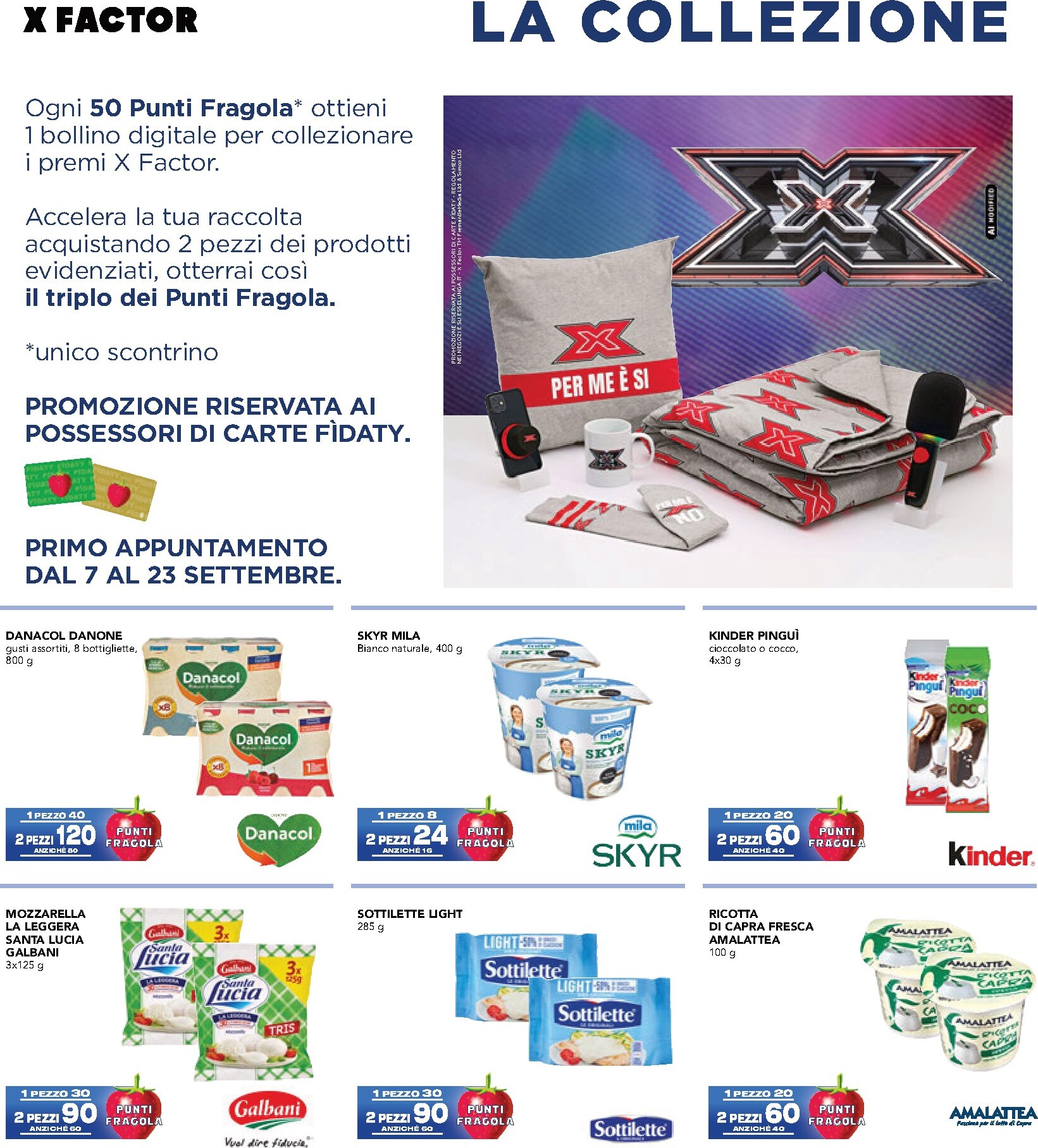 esselunga - Volantino attuale di Esselunga - Collezione XFactor - 1° Appuntamento valido dal lunedì 07/09/2026 al mercoledì 02/12/2026 - page: 6