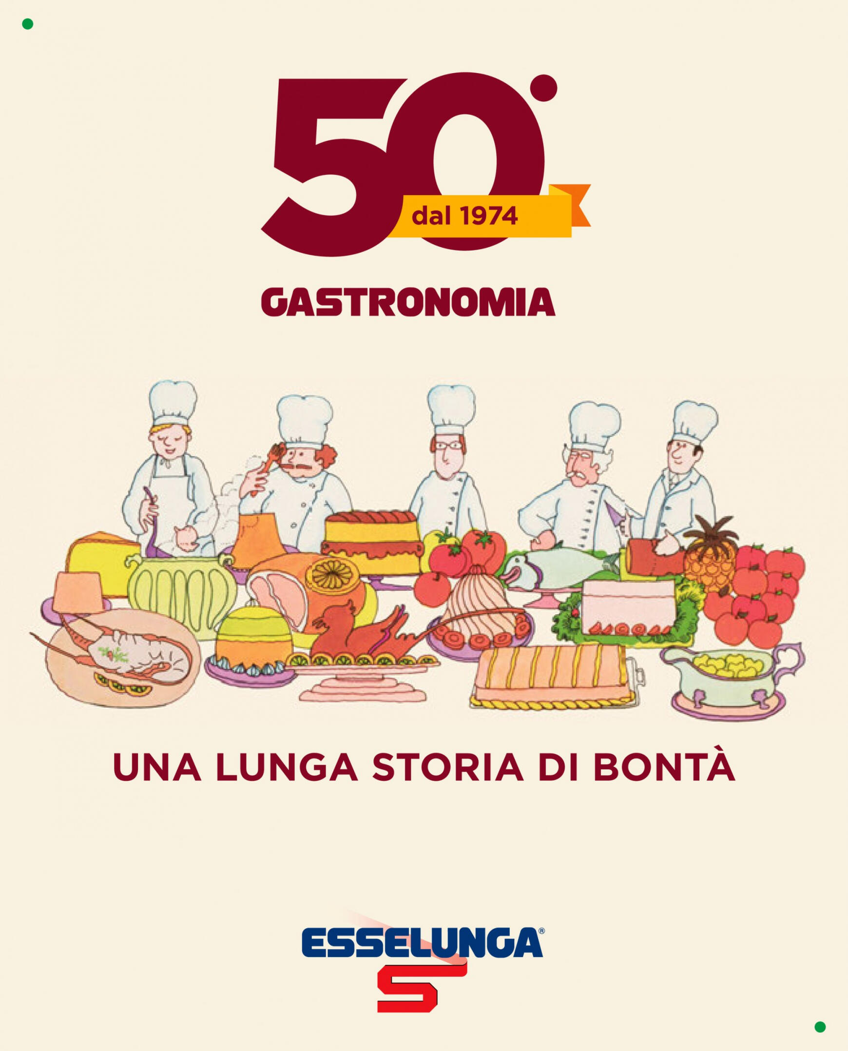esselunga - Nuovo volantino Esselunga - 50° Anniversario Gastronomia 13.05. - 05.06.