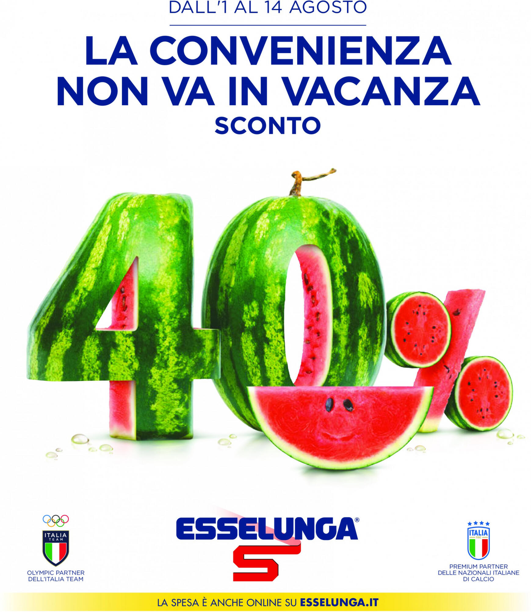 esselunga - Nuovo volantino Esselunga - Roma, Aprilia 01.08. - 14.08. - page: 1