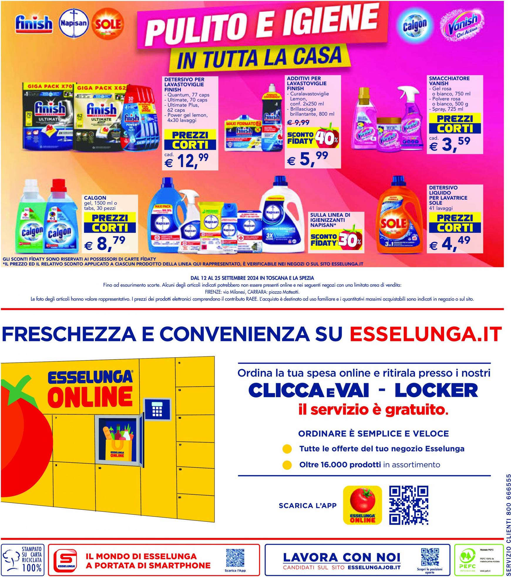 esselunga - Nuovo volantino Esselunga - 30 - 40 - 50% 12.09. - 25.09. - page: 22