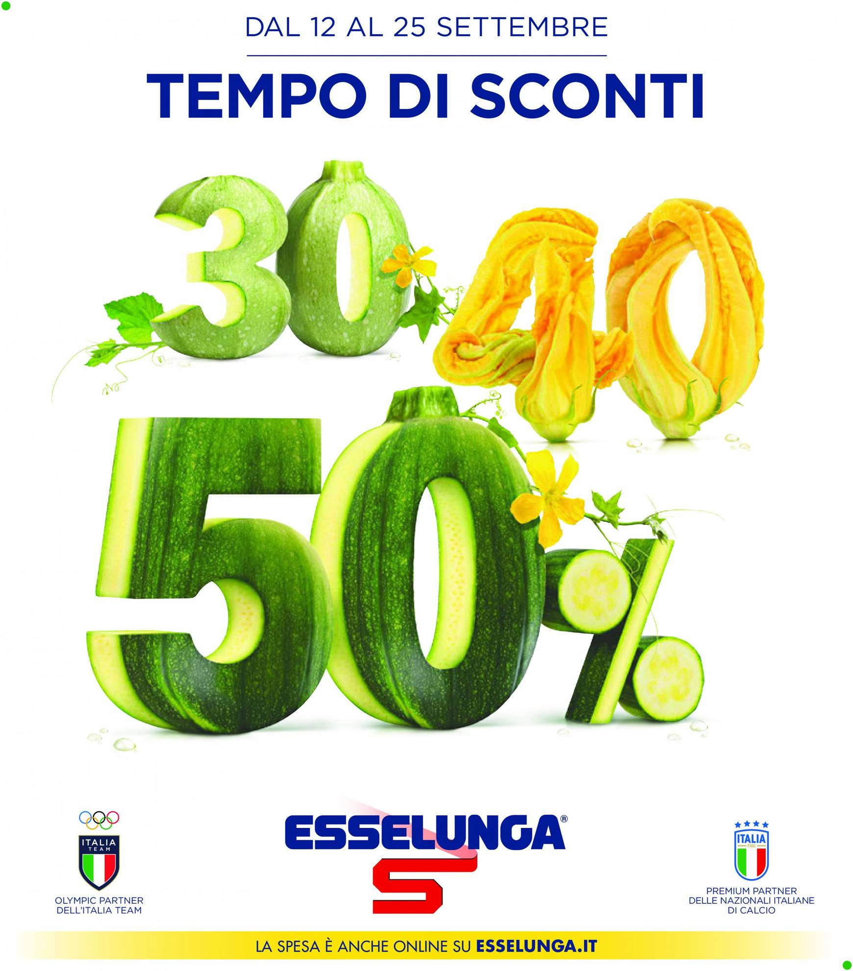 esselunga - Nuovo volantino Esselunga - 30 - 40 - 50% 12.09. - 25.09.