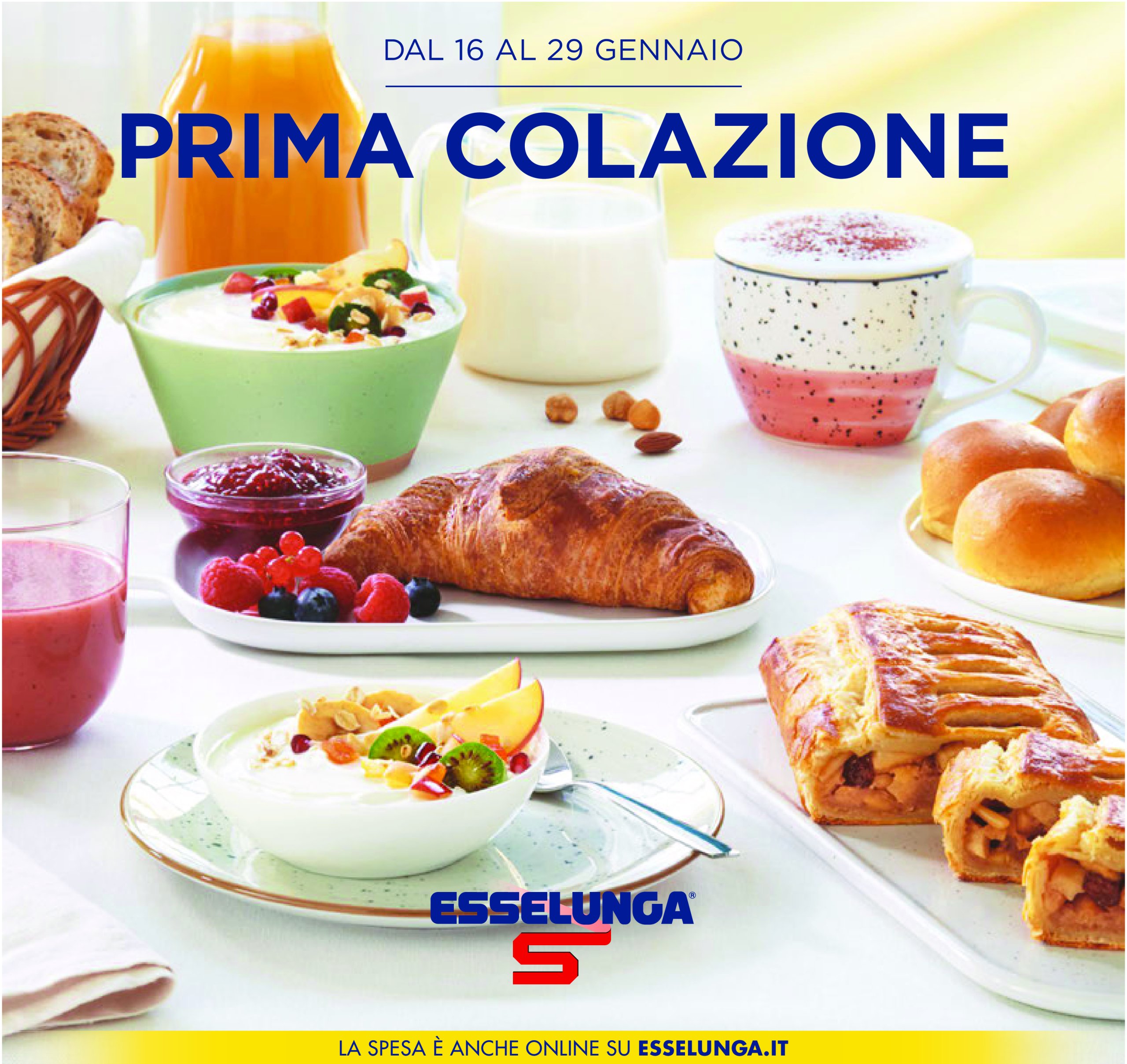 esselunga - Volantino Esselunga - Prima Colazione valido dal 16/01 al 29/01